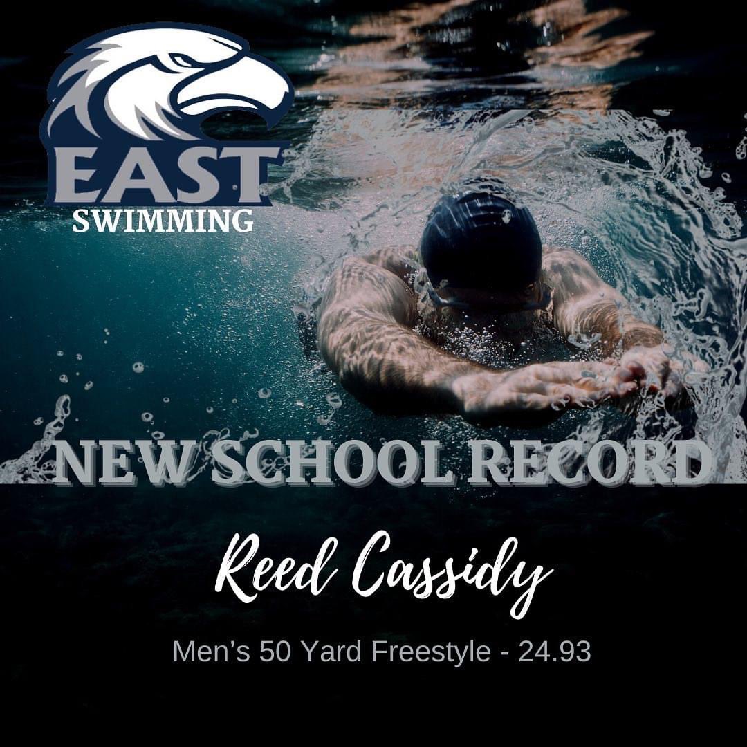 ReedCassidy9's tweet photo. New school record. @EJCHSEagles @EJathletics #proudtobeEJ #jklrs #droppingtime https://t.co/Z8xtNMkY9e