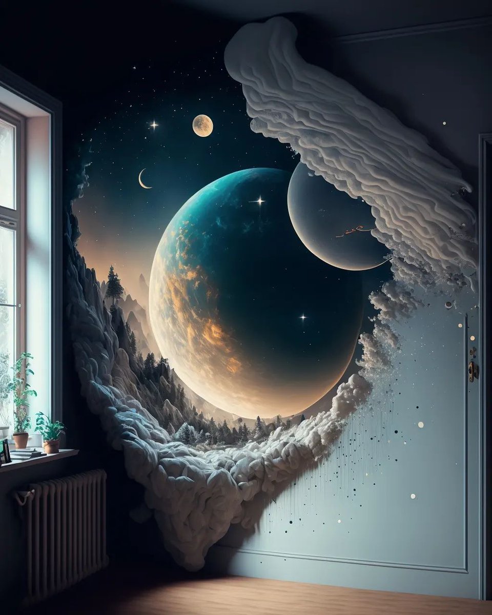 mr_umaar's tweet photo. Title - "Sweet Dreams
#AIArt #artificialintelligence #Art #graphicdesign #computergeneration #creation #utopia #digitalart #digital #simulation #future
#art #artist #photography #artwork #instagood #photooftheday #instagram #painting #fashion #like #illustration #digitalart https://t.co/CUseXjYrI2