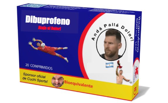 Go Messi Go! Dibuprofeno and the wonderful <a href="/DavidLpezValle1/">Dave Willis</a> <a href="/TeamMessi/">Team Messi</a> <a href="/fundacionmessi/">Fundación Leo Messi</a> <a href="/DibuMartiGOD/">Dibu MartiGOD⭐️⭐️⭐️</a> #ArgentinaVsFrance