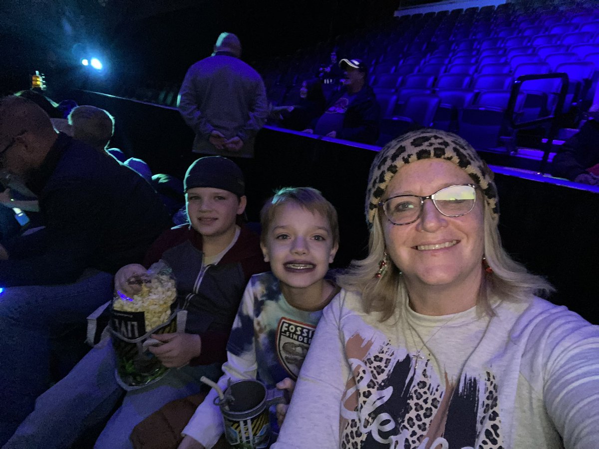 bwomack88's tweet photo. Liam and Eli are having a blast! #JurassicWorldLiveTour https://t.co/pGdCOoN4I9