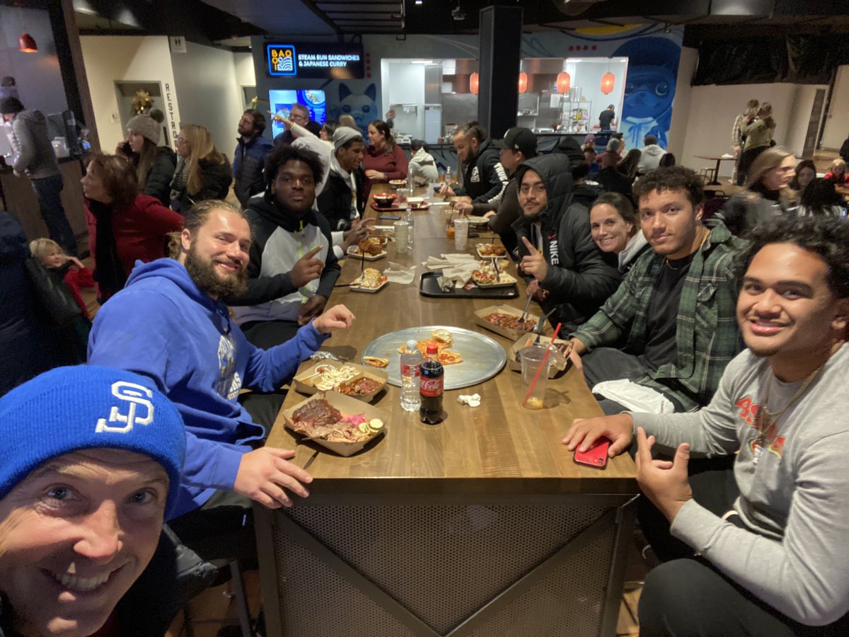 Coach Brennan (@coachbrennan) on Twitter photo Bumped into <a href="/SanJoseStateFB/">San José State Football</a> at the warehouse tonight for dinner. Great group of men right here!! #BrickSquad Bumped into <a href="/SanJoseStateFB/">San José State Football</a> at the warehouse tonight for dinner. Great group of men right here!! #BrickSquad