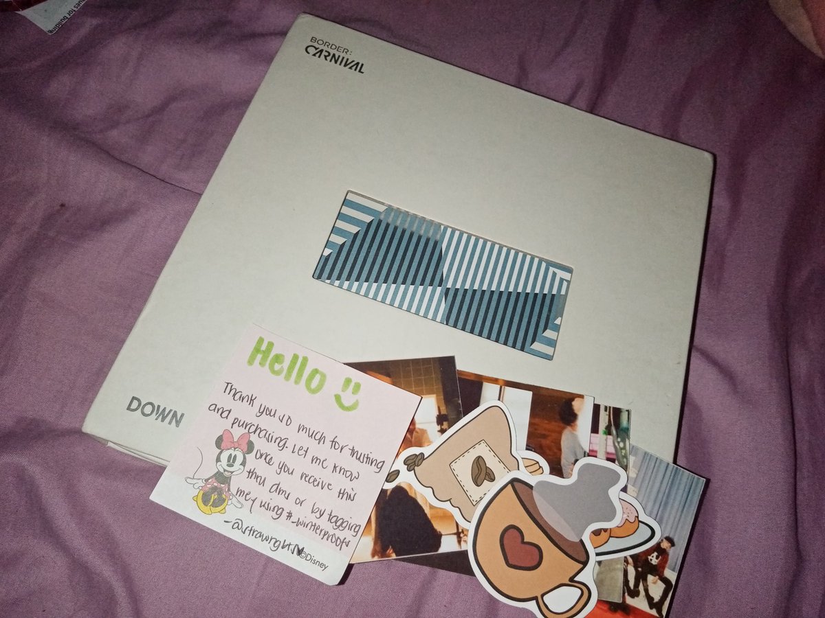Hasmin_26's tweet photo. Hellooo po @haerenista received the album na po thank youuu so much poo!! ππ
~#_winterproofs~ https://t.co/ifbtx2jZbt
