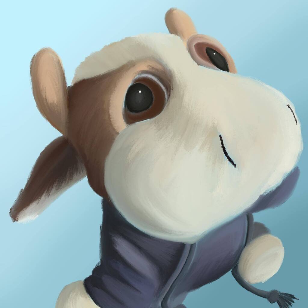 Moo is honoured to be the subject of a painting by @thinbluescribble ! #moo #marlowmoo #cowsofinstagram #stuffedanimals #stuffiedanimalsofinstagram #stuffies #stuffiesofinstagram instagr.am/p/CmSp0YQJccV/