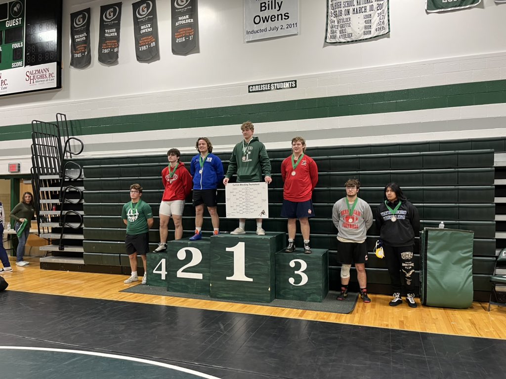 Couldn’t be more happy with my wrestling at the Carlisle Christmas classic. Lost early in the round of 16 to the champion but I came back, wrestled hard and won 5 straight matches to claim 3rd. #Gobucks #ironore