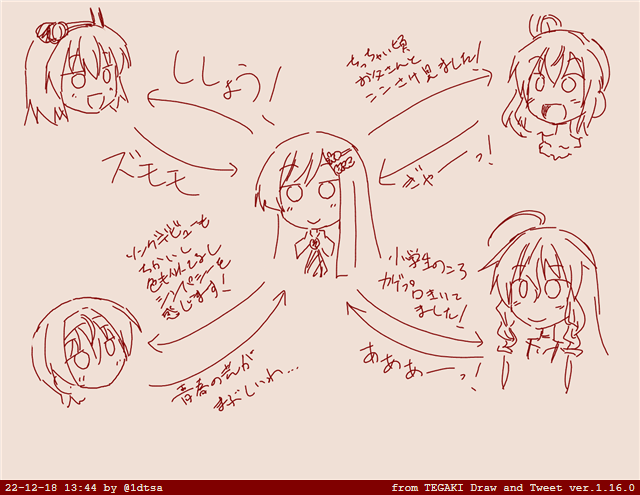 今のところのイメージ #tegaki_dt 