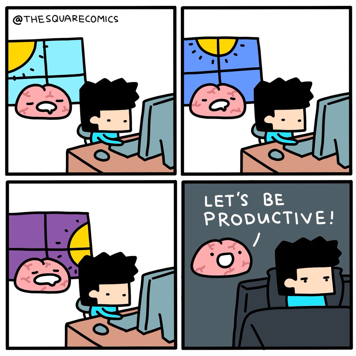 productive #comic #art #life