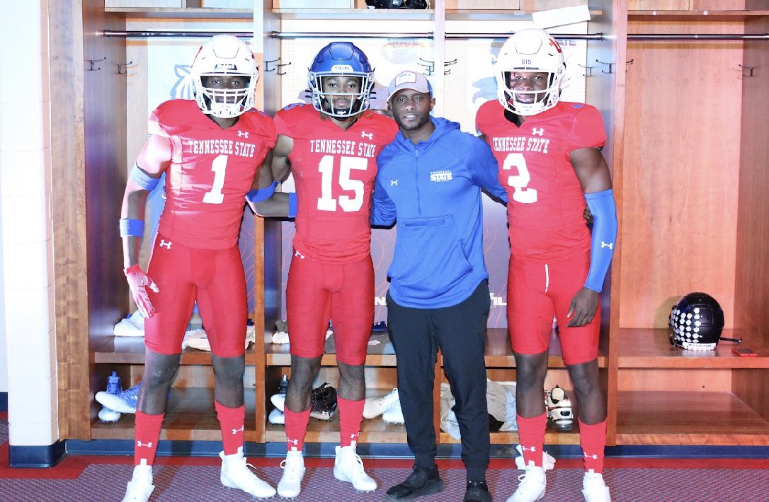 Enjoyed my visit at TSU today🐅💙 <a href="/CoachMcNutt/">Richard McNutt 🏈</a> <a href="/CoachBFish25/">Brandon Fisher</a> <a href="/EddieGeorge2727/">Eddie George</a> <a href="/wcsBHSge/">Coach Evans</a> <a href="/wcsBHScf/">Brentwood Football</a>