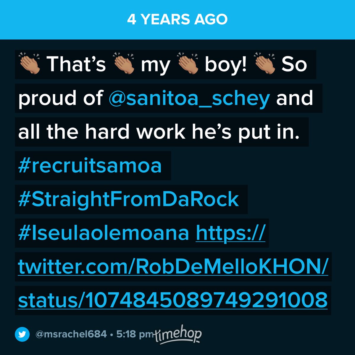 msrachel684's tweet photo. Oh how I wish I could still see you play, baby boy! #LLSS41 https://t.co/L3Yi6qAmER