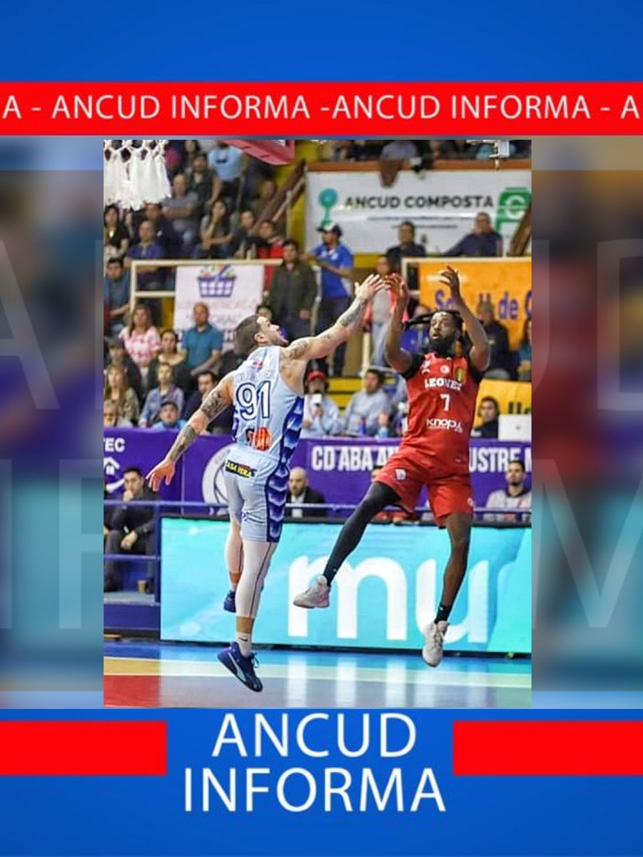 AncudInforma's tweet photo. 🔴🏀#Ancud: CD ABA Ancud gana de local frente al CD Colegio Los Leones de #Quilpué, por 83 a 65, pasando a la Final de la Copa Chile MUNDO by Cecinas Llanquihue, que se juega mañana contra CD Universidad de Concepción a las 21:00 horas en el Gimnasio Fiscal Ancuditano. #Chiloé https://t.co/EEpNpgxWVS