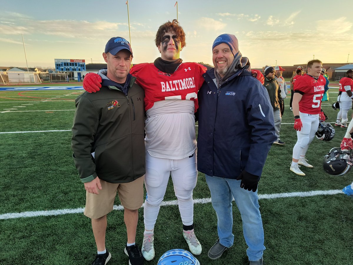 Great job by @Caleb_Herb74 in today's @Crabbowl. Represented @SRiverAthletics @SRSeahawksaacps and @AACPSAthletics well!