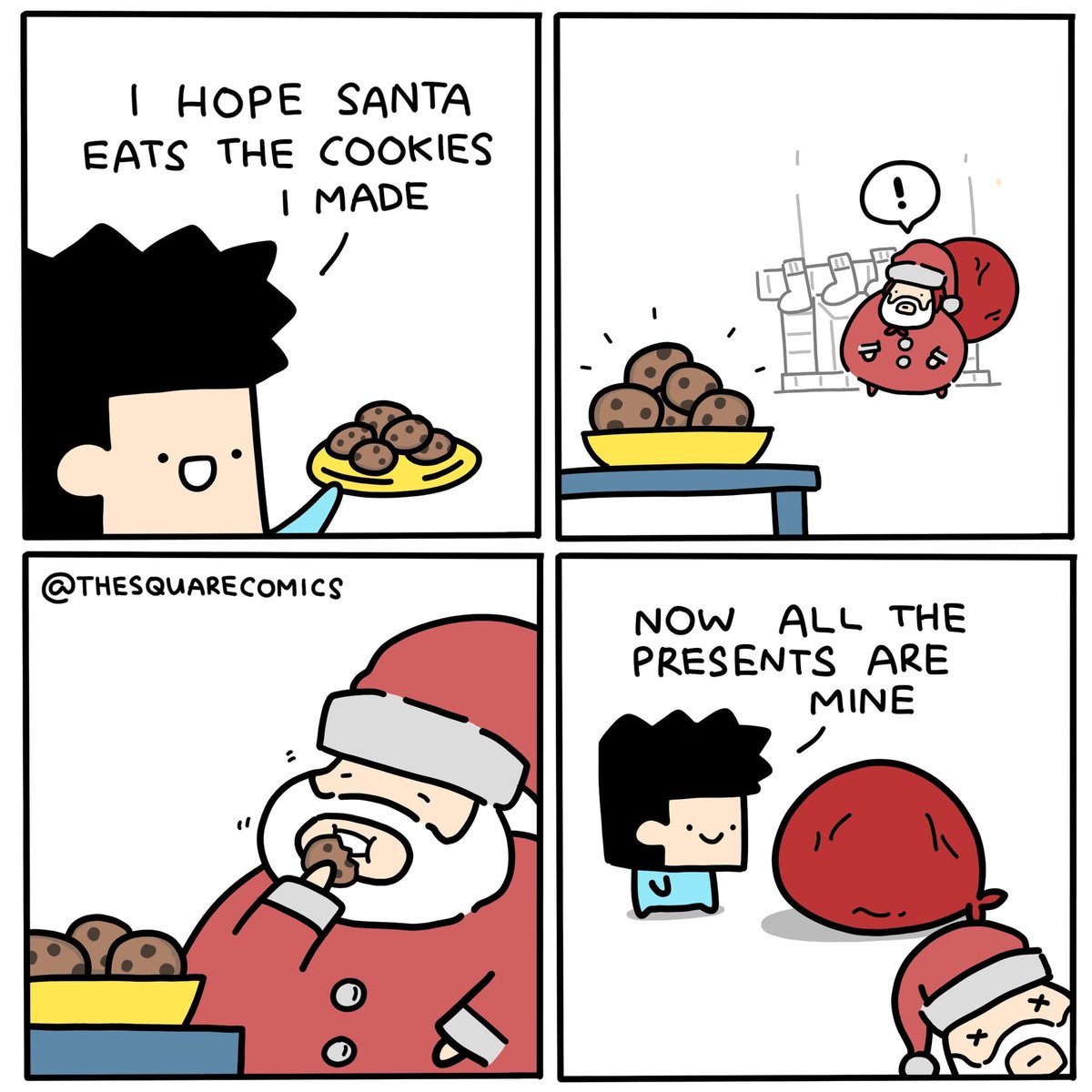 merry christmas! #comic #art #life #christmas #santa