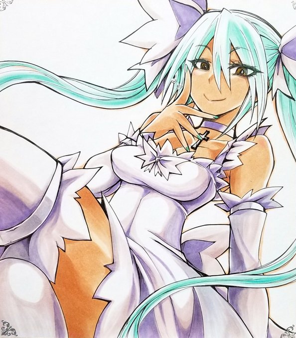 白アリ #寒い冬は白い作品を貼る 