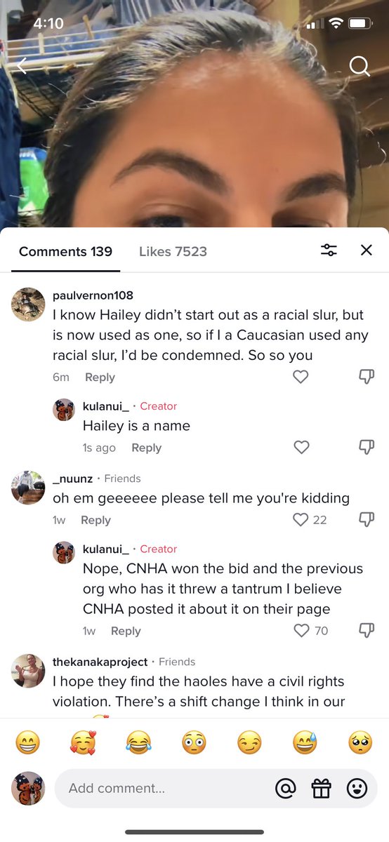 Dumb “Haileys” in my comments 🤣🤣