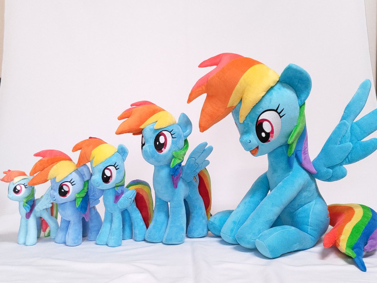NKPlush's tweet photo. Dashies!
#RainbowDash #mlpfim #plushies https://t.co/IEzyAMGkNy