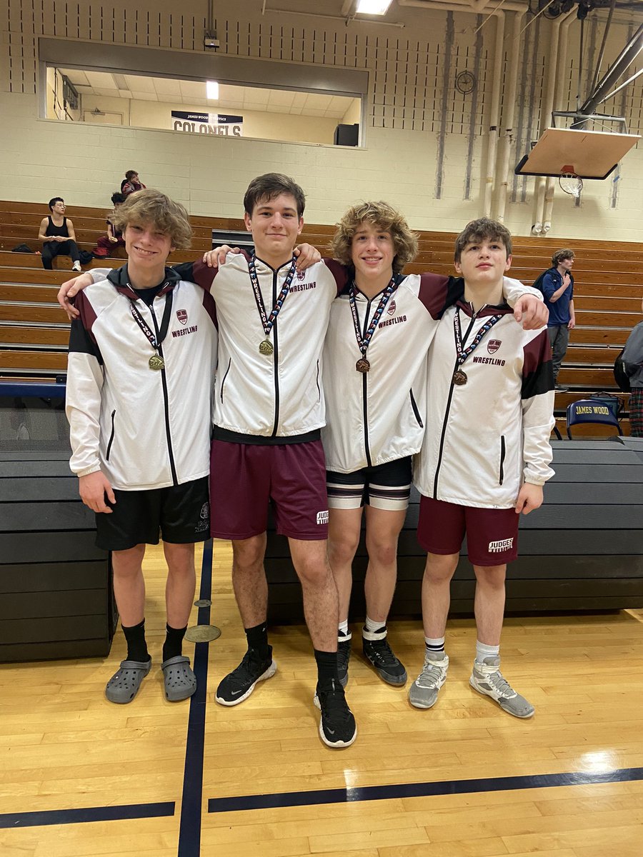 Two Champions and two thirds for the crew! Simon. Nick, Thomas and Logan getting it done. <a href="/HandleyJudges/">John Handley Athletics & Activities</a> <a href="/jhhswps/">John Handley High School</a> <a href="/WinStarSports1/">WinchesterStarSports</a>