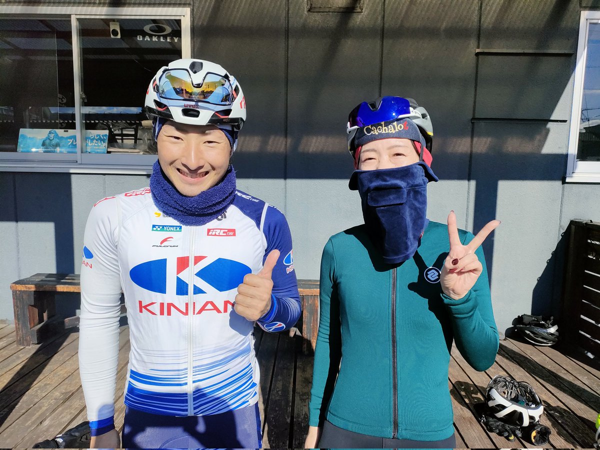 riekoharu's tweet photo. 山本大喜選手に会えた!
3秒でもいいから後ろに張り付こうとすれば良かった。。
ありがとうございました!
#Euroworks さん https://t.co/wcdDWtSBh2