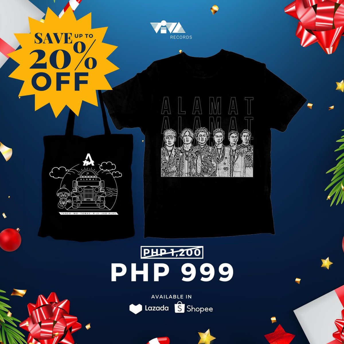 viva_records's tweet photo. #ALAMERCH Bundles!
BIG MERCHMAS SALE IS EXTENDED!
Buy yours now!
Lazada: https://t.co/MakU60ReQO
Shopee: https://t.co/wY1GtM3rHc https://t.co/k4UIgc5EzC