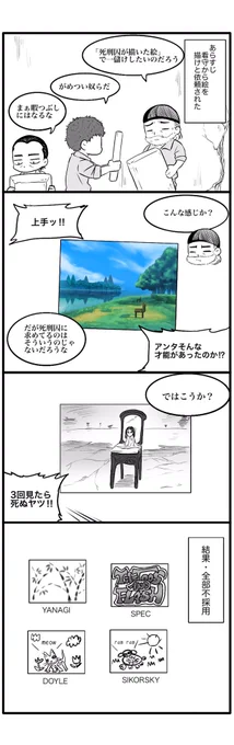 同室死刑囚のやつ③
絵心は偏見による捏造です

#グラップラー祭 