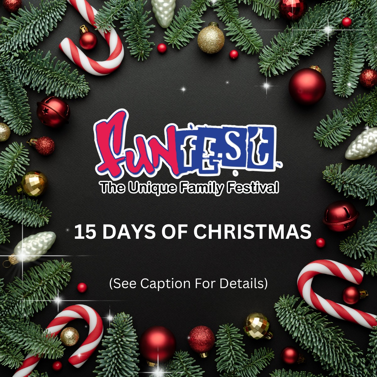 FunfestJa's tweet photo. #FunfestNewYear Countdown begins now ! 🥳🎅🎄🎁
Question: What is the cost for admission, ride all day band and where will tickets be sold? Tag 5 friends in your response. They must like this page !
Winner will be randomly selected and will receive 1 free ticket ! #FunCyaDun https://t.co/unaKBk6ko2