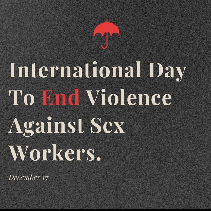 #SexWorkIsWork #EndViolenceAgainstSexWorkers https://t.co/blT1eYcb8n