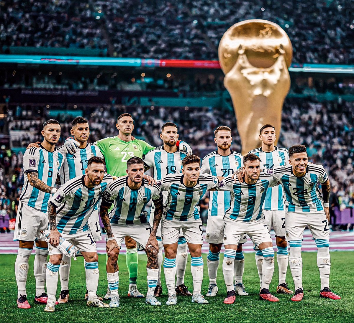 sudanalytics_'s tweet image. 🏆🇦🇷 HOY JUGAMOS LA FINAL DEL MUNDO.