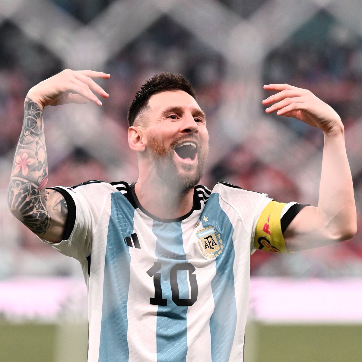 MessiaticaLM's tweet image. Hoy jugamos la final del mundial. Te amo Lionel #Messi𓃵 Vamos con todo! 

@Argentina 🇦🇷🆚🇫🇷 @equipedefrance
🏆 @fifaworldcup_es
⏰ 12:00hs ARG 
🏟️ Lusail Stadium
📍Lusail, Qatar

Vamos #Argentina 
#Qatar2022  
#FIFAWorldCup