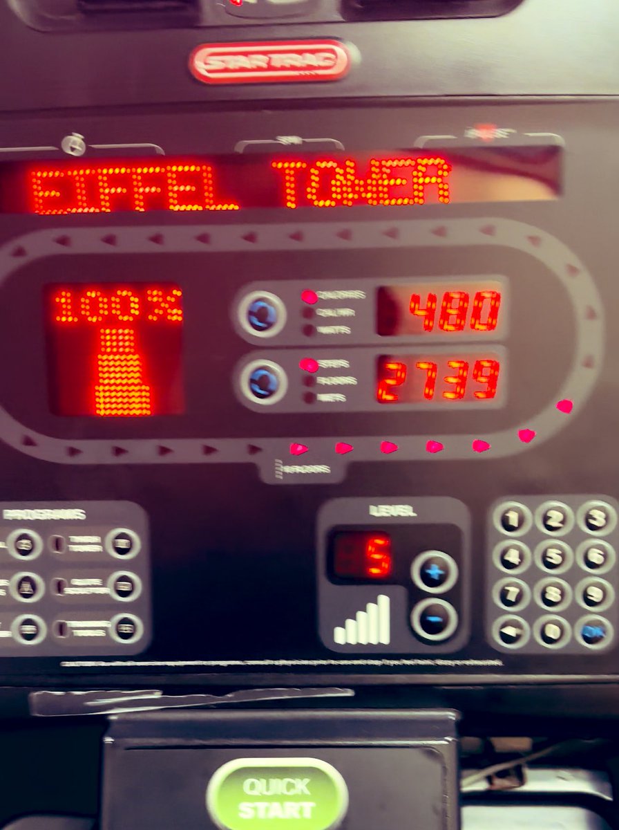 gssahni's tweet photo. Rooting for France tomorrow #WorldcupQatar2022 climbed the Eiffel Tower in the gym :-)in solidarity with the team! #weekendvibes #HappyHolidays2022 #SeasonsGreetings post that cooked dinner -Tofu Scramble & Veggie Pizza ( with Roti base) #cookedfromscratch #Dascooking #familyfun https://t.co/wuyppfEaIQ