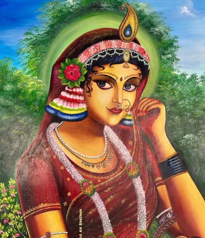 "हे राधे कृष्ण"..... 
 तुम्हारी इस मुस्कान को देखकर दिल को सुकून मिलता है....!! 

       #राधे राधे