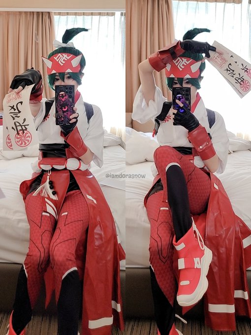 The Kitsune Is Ready For Day 2 Cf :3
i never ever thought i will cosplay kiriko. i saw a coser spark