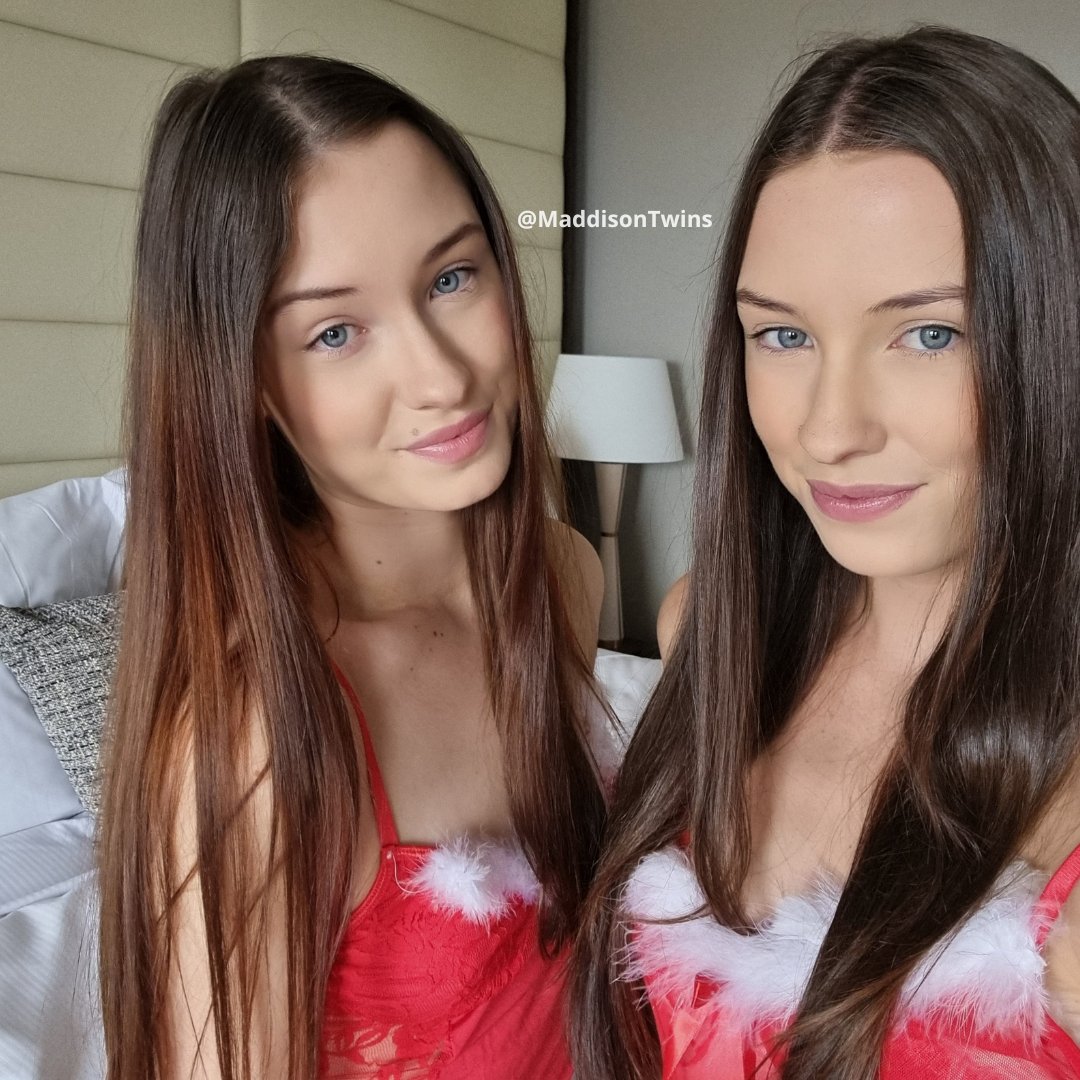 Tw Pornstars The Maddison Twins Twitter Guys Stop Asking Santa For 2 Slutty Twins We Are So
