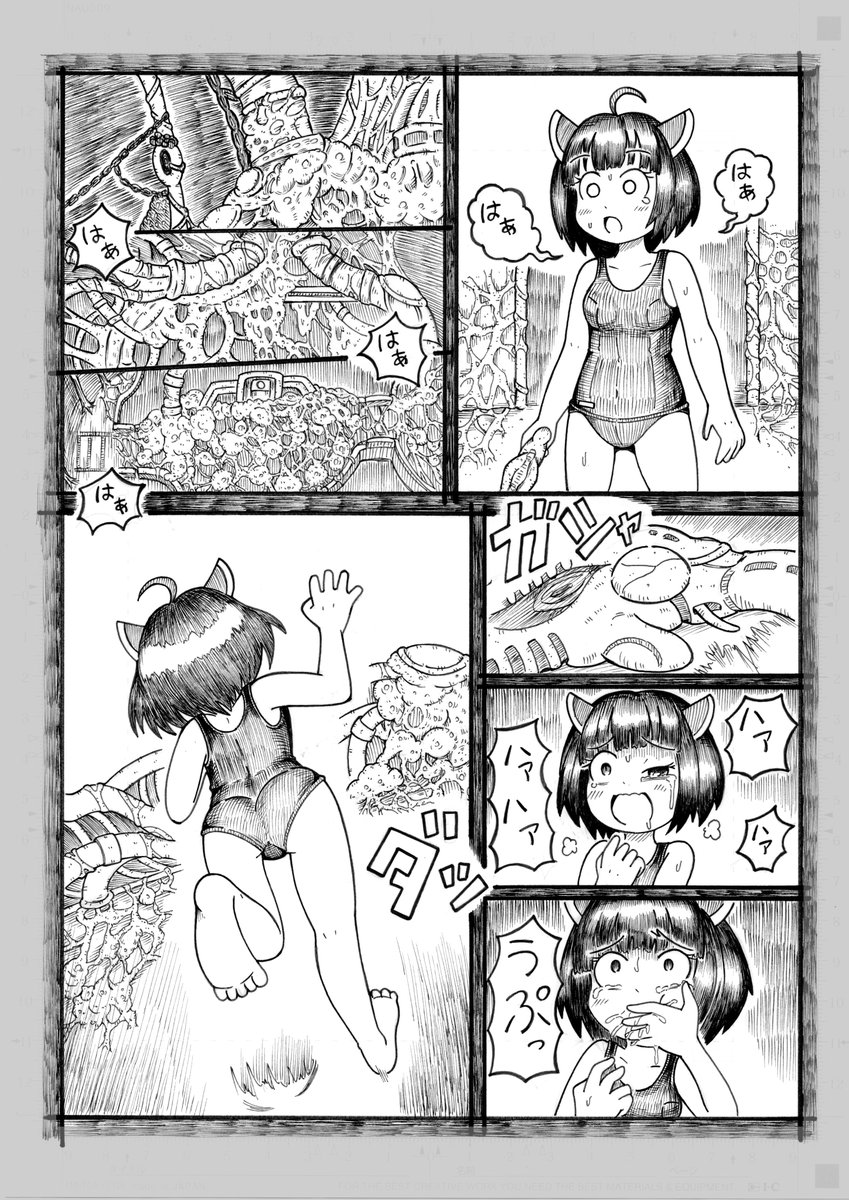 オススメ動画紹介漫画。
コラッタ3氏 @coratta_three の「【SCORN】胎内探索きりたん」のオススメ漫画その②
きりたんがグロい迷宮をさまようストーリー仕立てのゲーム実況動画です。
特に好きなシーンを漫画で描いて見たかった。
絶望ゲロは素晴らしい。 