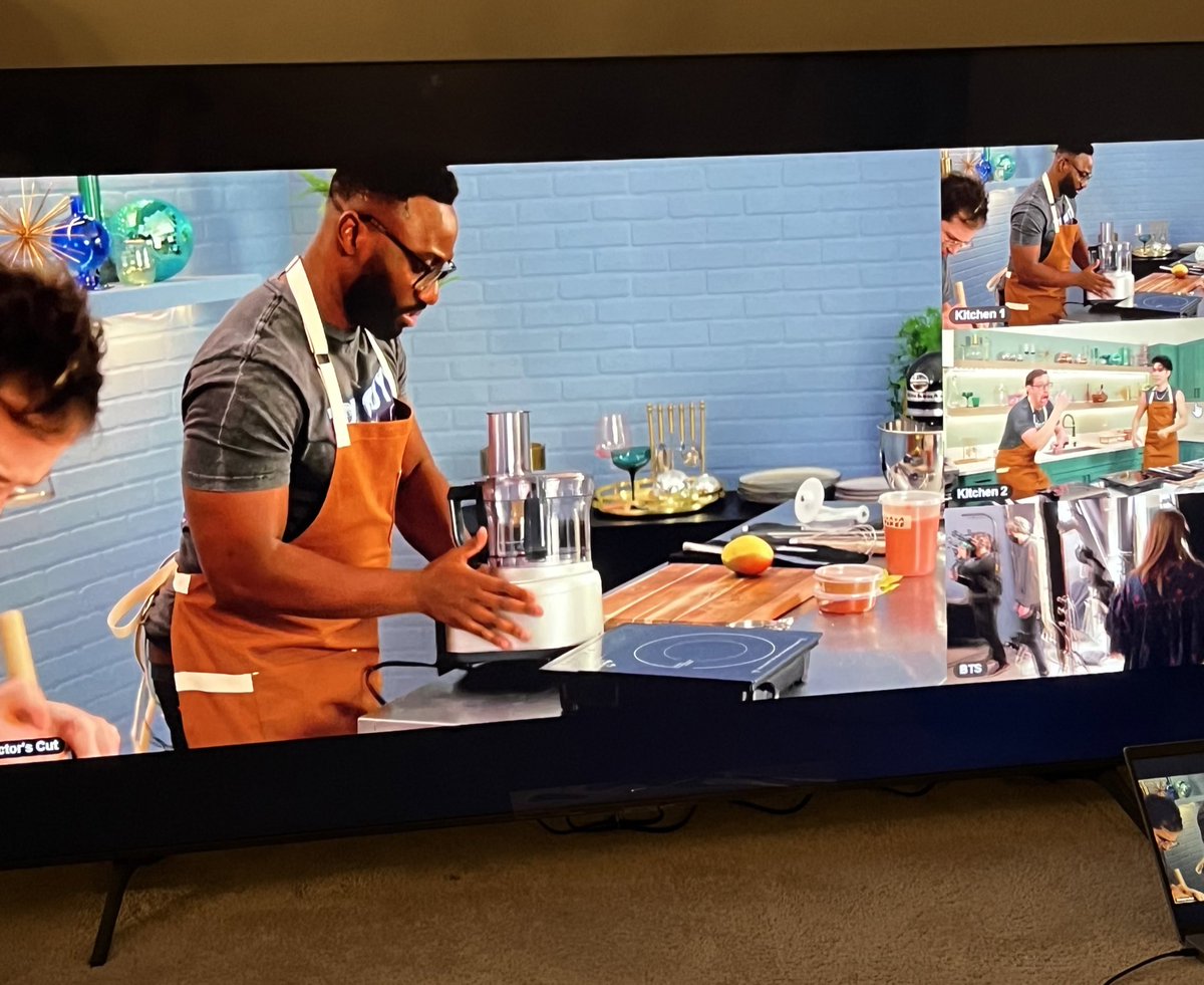 Watched Without A Recipe LIVE. I was so happy to see Kwesi! Absolutely loved it. <a href="/tryguys/">The Try Guys / 2nd try</a> and their staff did a great job!