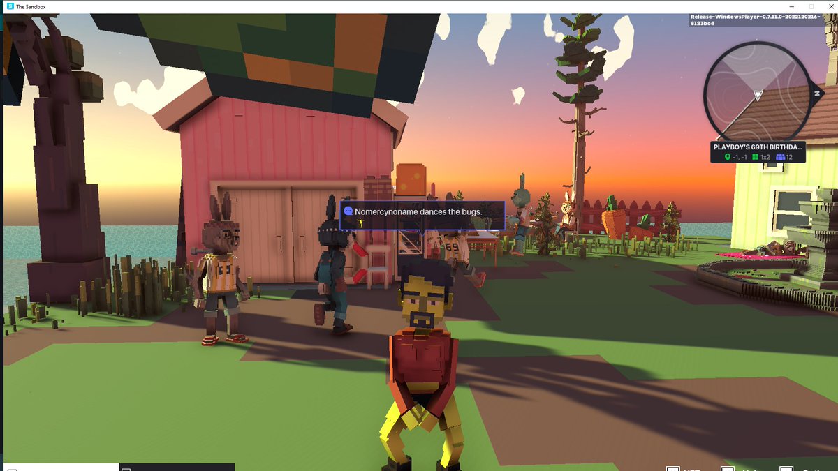 NyreeLucanto4's tweet photo. @TheSandboxGame @Playboy Celebrating @PLAYBOY’S 69TH BIRTHDAY PARTY! 👯‍♀️ https://t.co/kKjxzHbX3r