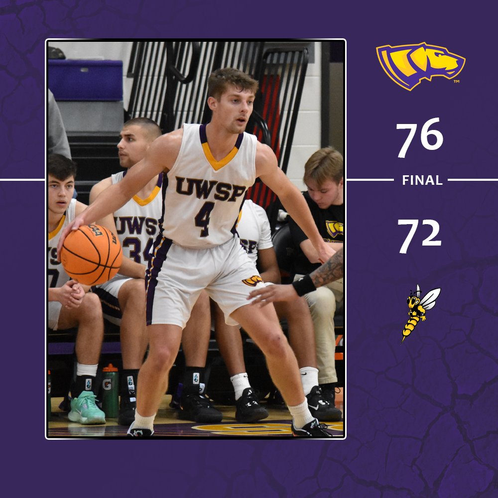 Ryan Genrich scored a season-high 15 to lead the #Pointers past UW-Superior! <a href="/PointersMBB/">UW-Stevens Point Men’s Basketball🏀</a> picks up win #32 in a row over UWS!