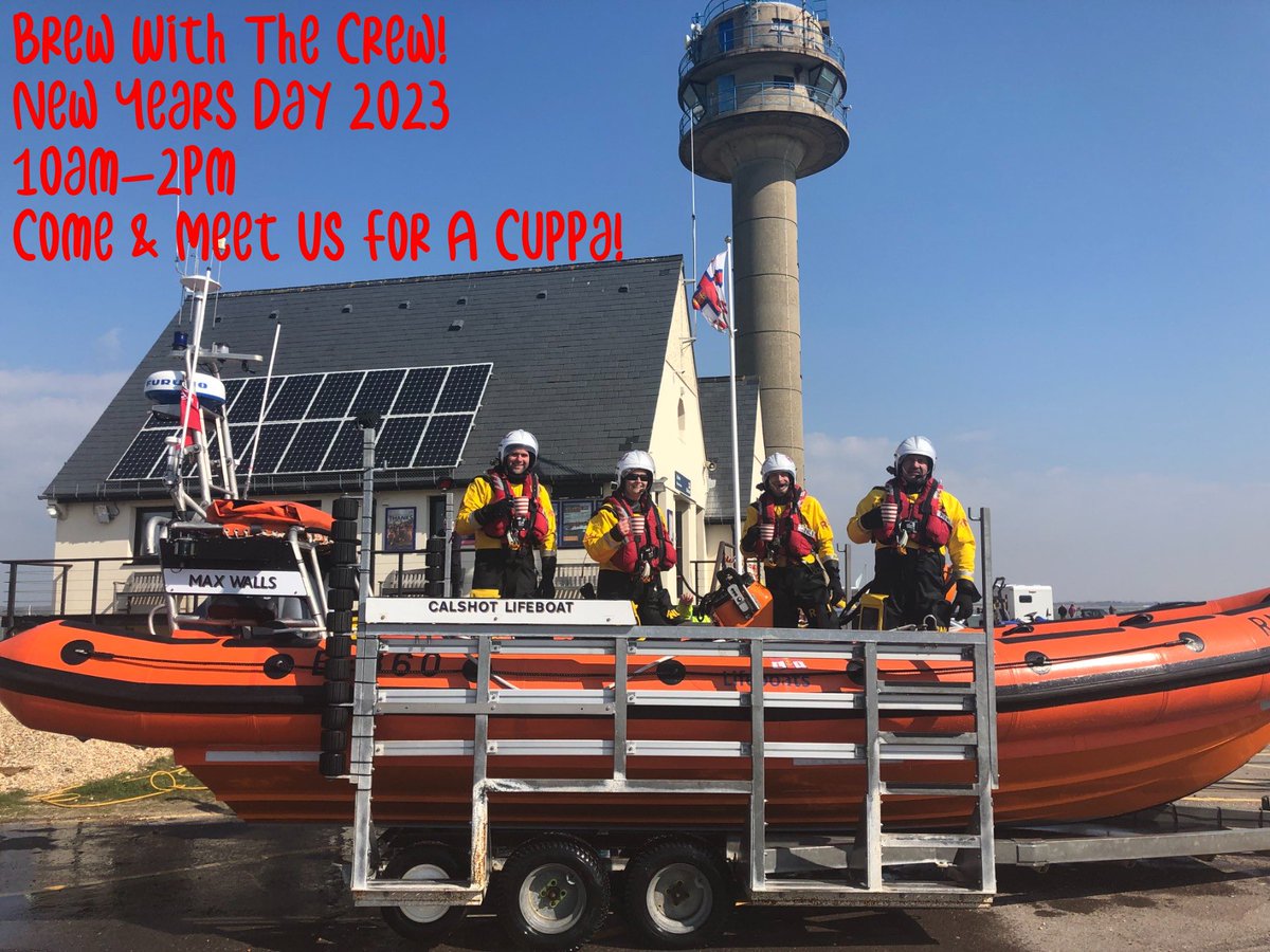 Calshot RNLI tweet media