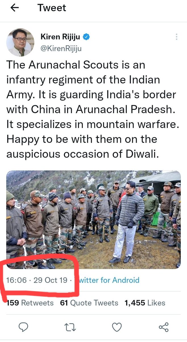 piiioHS13502782's tweet photo. इन बीजेपी नेताओं पर विश्वास कैसे किया जाए.....

तस्वीर वही, दावा वही, बस साल बदल गया..

2019 की तस्वीर का इस्तमाल कर 2022 में सीमाओं की सुरक्षा का भरोसा दिलाया जा रहा है। गजब फर्जीवाड़ा है... https://t.co/cWsQZBIRcb