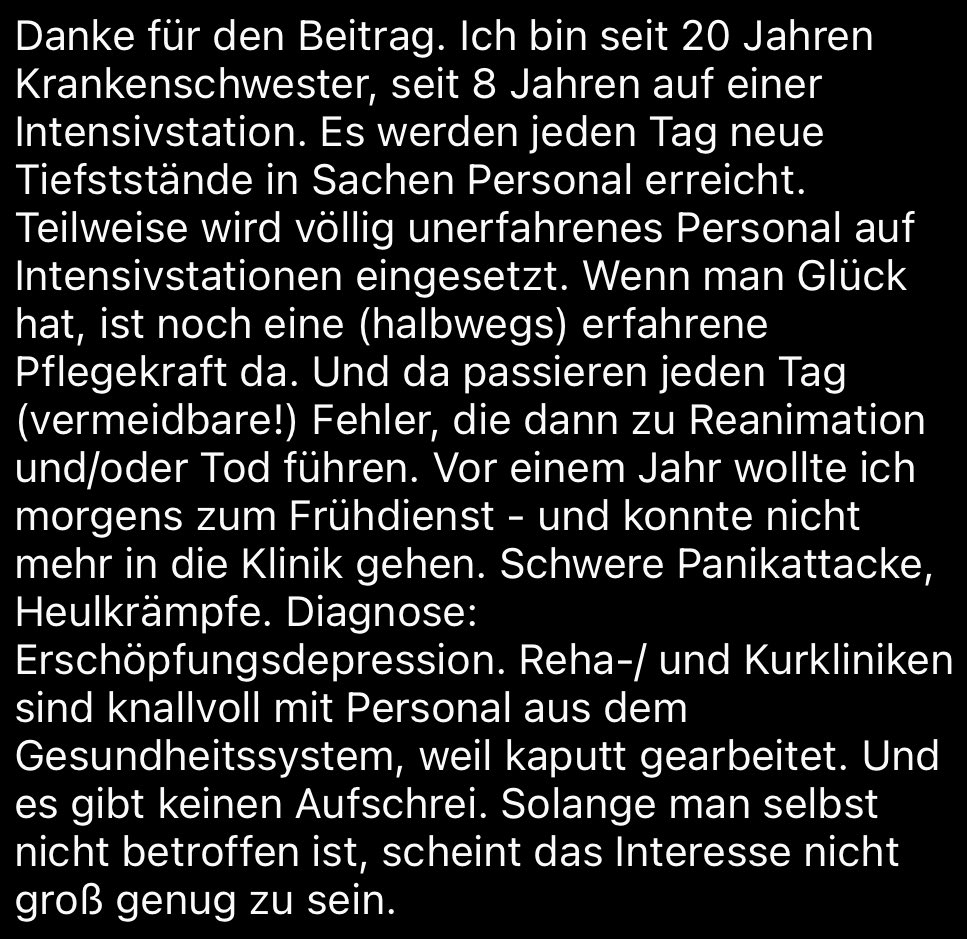 TobiSchlegl's tweet photo. „Und da passieren jeden Tag (vermeidbare!) Fehler, die dann zu Reanimation und/oder Tod führen.“ #pflexit #Medizinbrennt https://t.co/O1ZfOtNZ4o