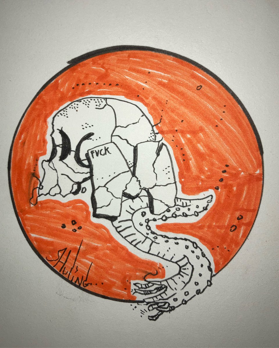 RHulingArt's tweet photo. 12/17/22 Fvck MS… 
#randomran #fvckms #funwithbrainlesions #multiplesclerosiswarrior #multiplesclerosis #sonomacountyartist #eol_27 #drunkentramps #nhlv #hostiletakeoverforever #msawareness #mssociety #batteredoldmen #thisisms https://t.co/0Id3X13FvW