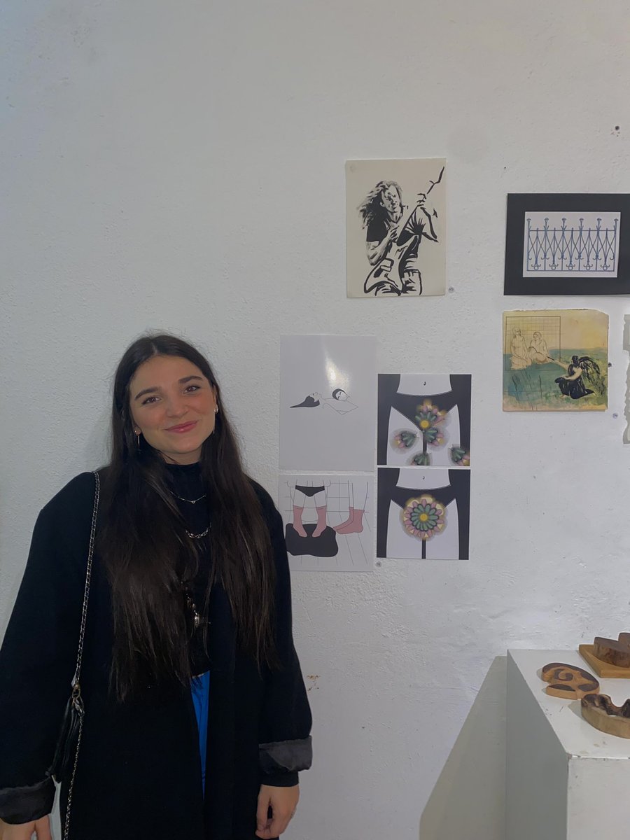 leyinigo's tweet photo. Este fin de semana he tenido la gran oportunidad de exponer algunos de mis trabajos en @gmonumental1, cómo parte de la exposición “Pequenos formatos”. Obrigada! https://t.co/FkP505incB