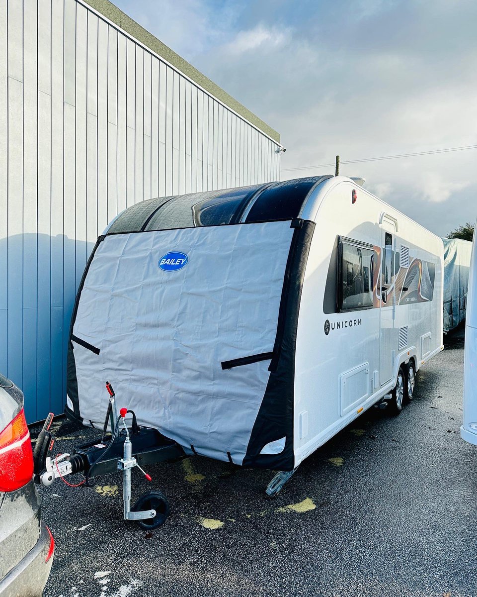 thetouringboys's tweet photo. Say hello to our new @BaileyofBristol Unicorn Cartagena, we are very much looking forward to creating fond new memories in her. #Caravan #Travel #travelphotography #newcaravan #staycation #travelling https://t.co/CAHswpWkoD