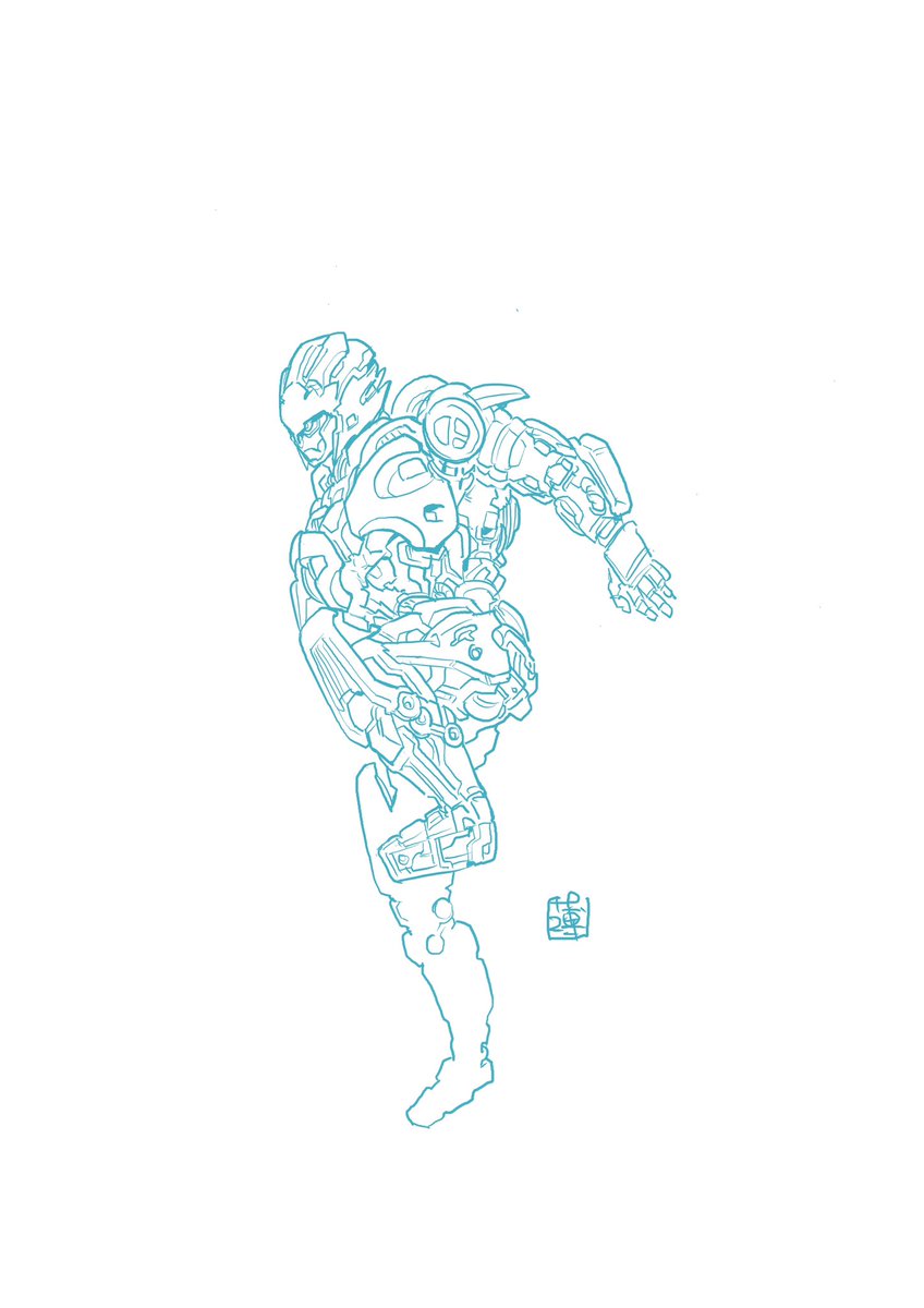 「MIRAGE early sketch 」|薄力粉　AHC38のイラスト