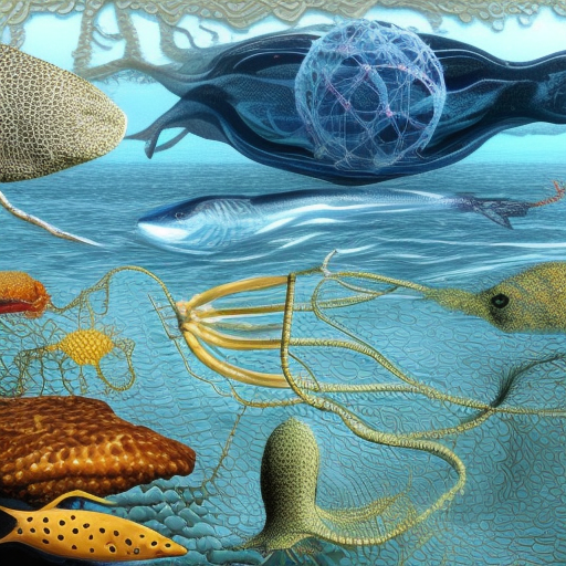 salvicus2019's tweet photo. Co-extinction events are widespread when the interconnectivity of #FoodWebs is accounted for.

Nothing in #Biodiversity makes sense except in the light of #FoodWeb complexity.

#Biocomplexity
#DeSci #ReFi
#Metagenomics
#StableDiffusion2 https://t.co/V6KaPA5zDQ