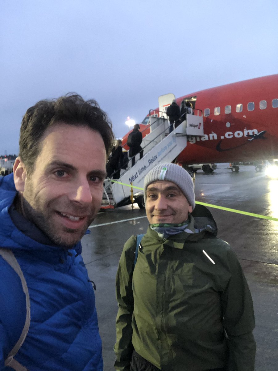 MrMarkBeaumont's tweet photo. Off on an adventure to end the year with @reizkultur - here is how to track us 🇳🇴 

https://t.co/vVRL5YOfDg

@ShimanoROAD #WinterWarrior
@Argon18bike 
@komoot https://t.co/n4T7PnRVwI
