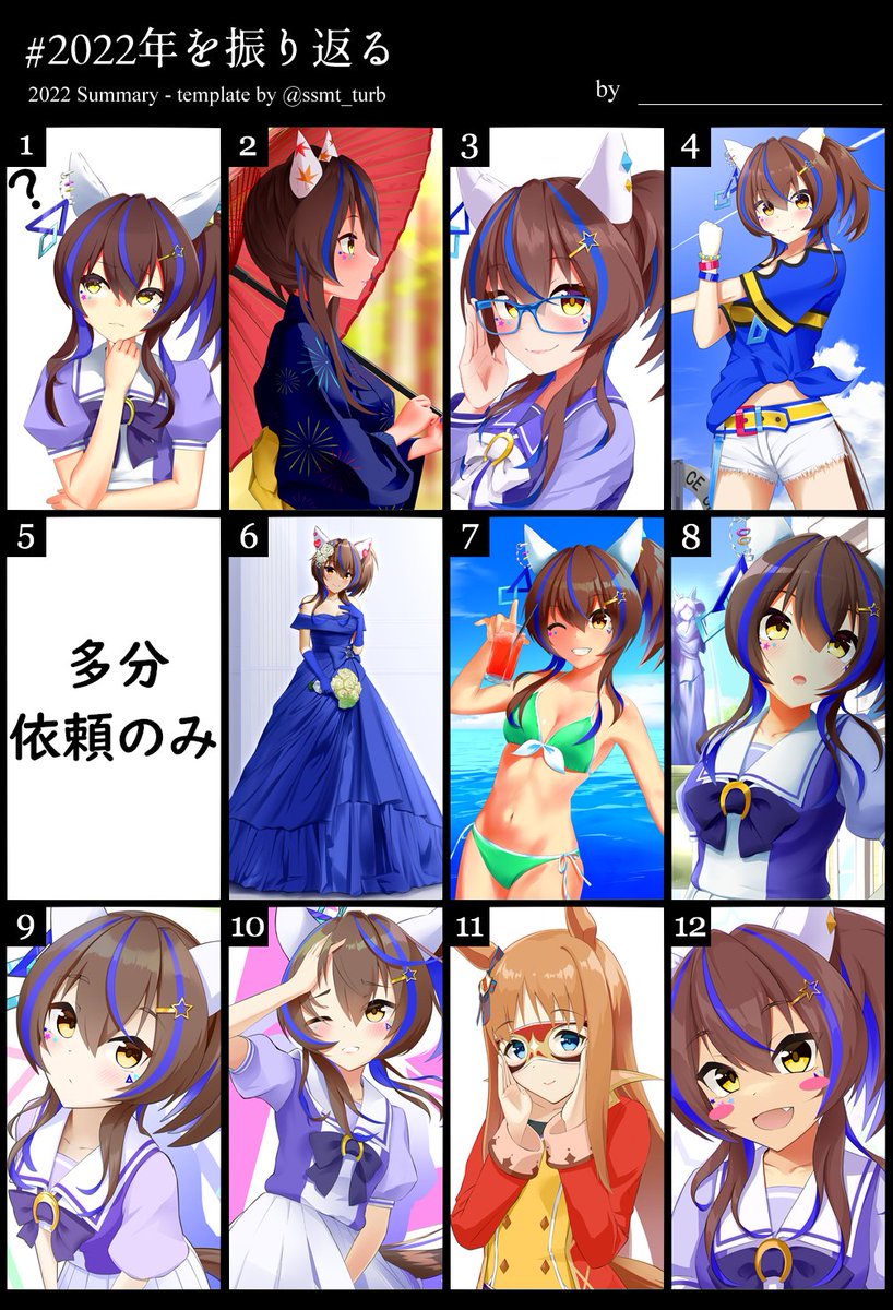 #2022年を振り返る
これからも推し続けます。
5月と11月はごめんなさい! 