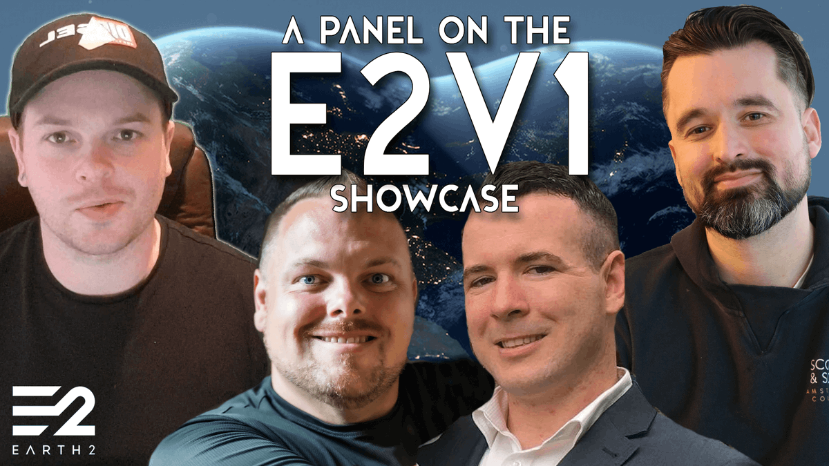 I'm joined by 3 lovely guests Luke Reed, Resin and AussiOne as we break the Earth 2 Version 1 3D Earth Showcase video down:
youtube.com/watch?v=6G2p6F…
Giving our thoughts, opinions and theories on the future of megacities to jewels, Ready Player Me avatars, Portals and so much more.