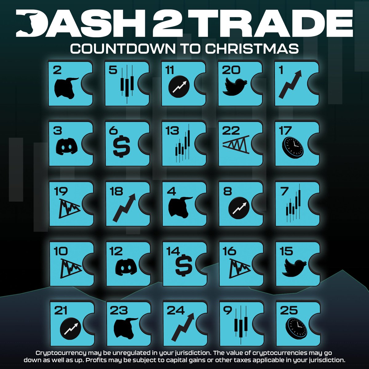Dash 2 Trade (@dash2_trade) on Twitter photo 🎅#D2T COMMUNITY 🎅
Day #18 of D2T #AdventCalendar 🎄
🎁 GIVEAWAY 🎁
$100 - 24h 💰
➡️RT this Tweet
➡️Tag 3 friends 🎅#D2T COMMUNITY 🎅
Day #18 of D2T #AdventCalendar 🎄
🎁 GIVEAWAY 🎁
$100 - 24h 💰
➡️RT this Tweet
➡️Tag 3 friends