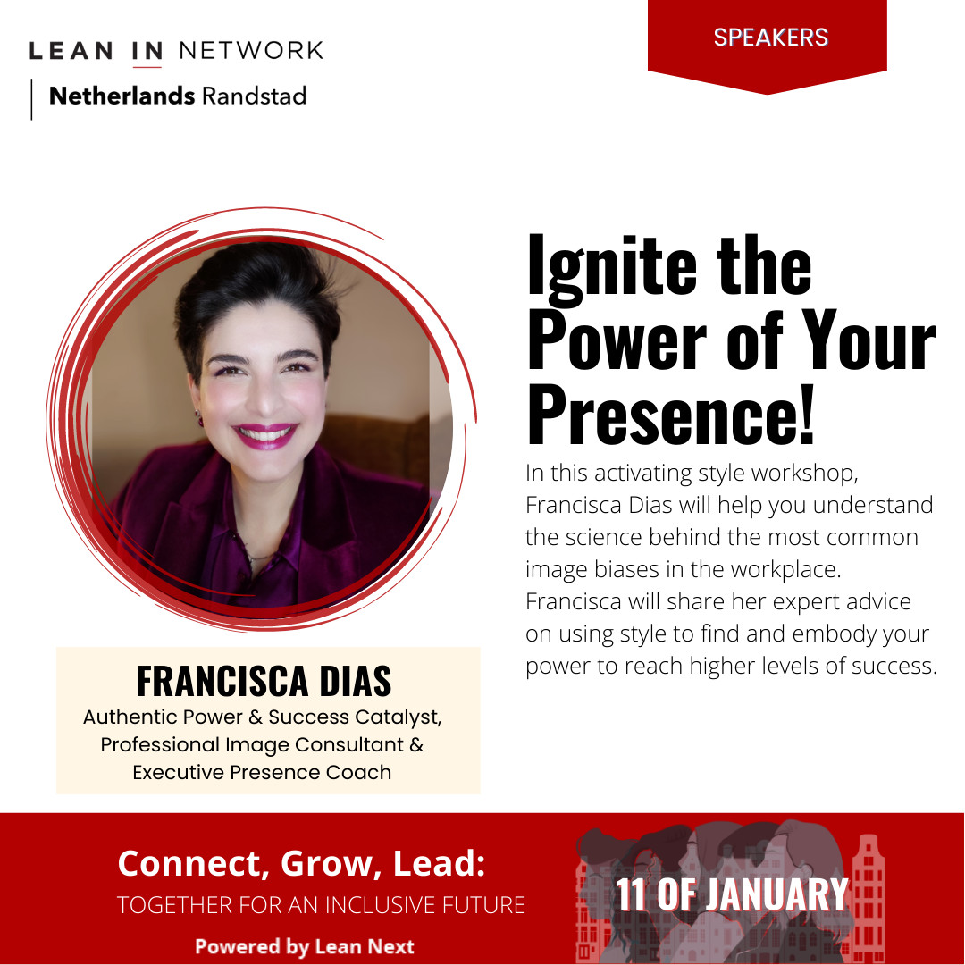 LeanInNL's tweet image. 🎤We are thrilled to announce that Francisca Dias is joining our Annual Conference, "Connect, Grow, Lead: Together for an inclusive future". 🤩
There is still time to grab your ticket for January 11th 👉rpb.li/MhgS
#leanin #leadership #conference #amsterdamevents