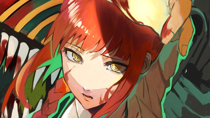 Speed Painting【#4】●マキマさん描いてみた【厚塗り】 https://t.co/pzzZAiZuS5 @YouTubeより 