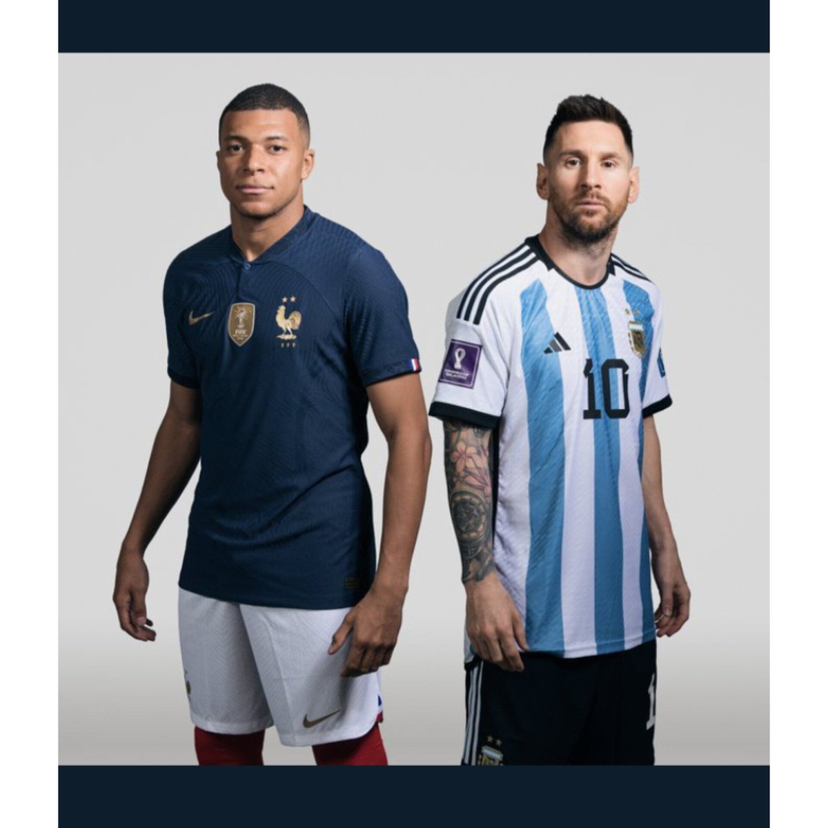 SlumTalk's tweet photo. #Messi or #Mbappe
#FIFAWorldCup https://t.co/zcq8U8cIiR