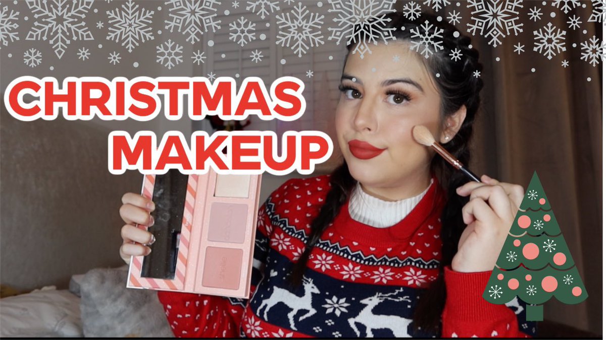 LoveSophiaGrace's tweet photo. We are obsessed with @SophiaGrace Christmas Makeup Look! Check it out here>>> https://t.co/rFyDbPtYSq 💄🎄❤️ https://t.co/InFDZjHiGQ
